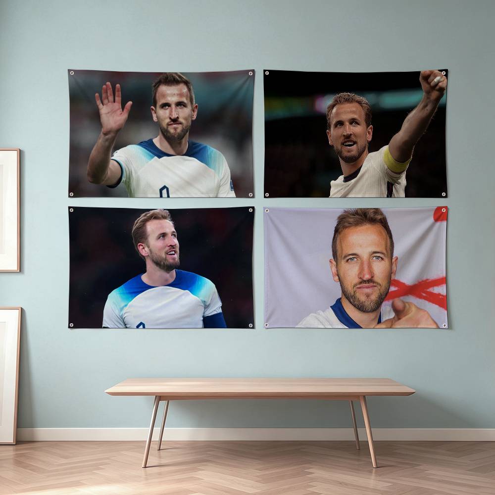 Outdoor Sport Background - Harry Kane-E Futebol - Tapeçaria Decorativa