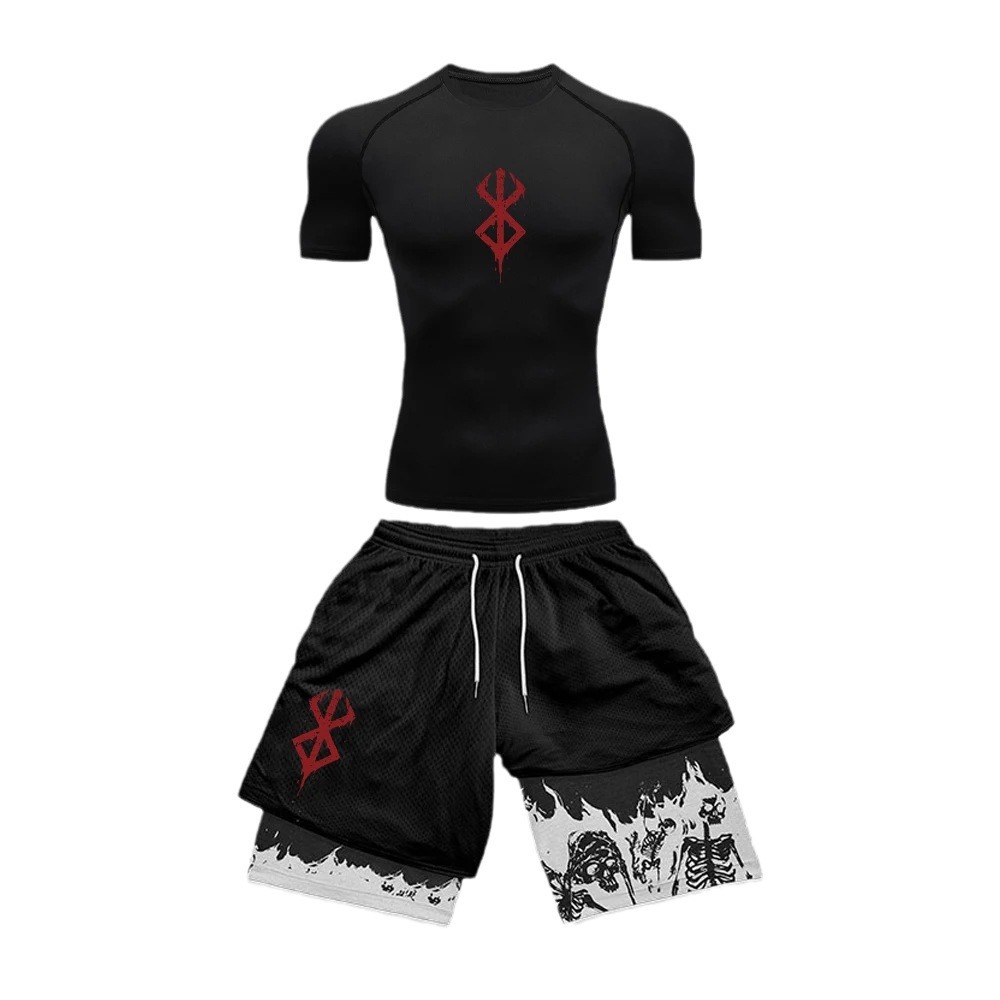 Outdoor Sport Hat - Conjunto de 2 Peças de Roupa