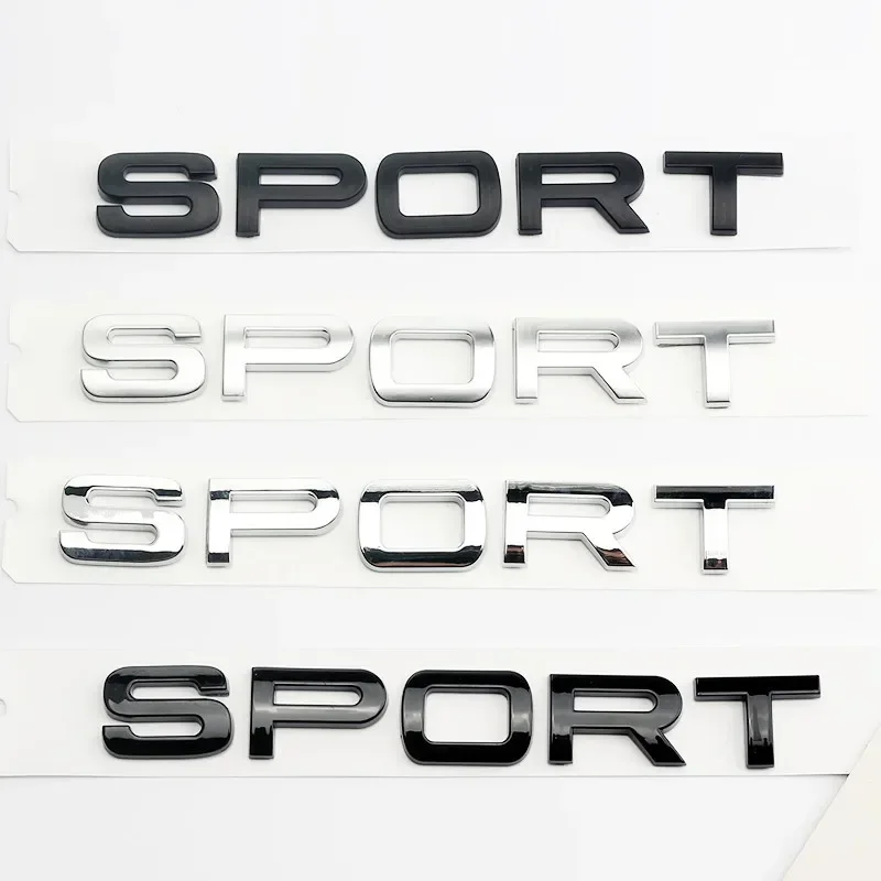 Outdoor Sport Logo - 3D ABS Esporte Cartas Emblema Traseiro