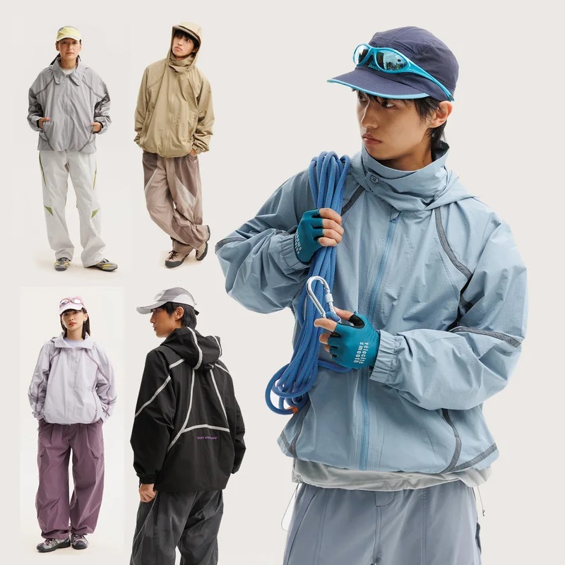 Outdoor Sport Jacket Men - Jaqueta Leve para Homens e Mulheres,