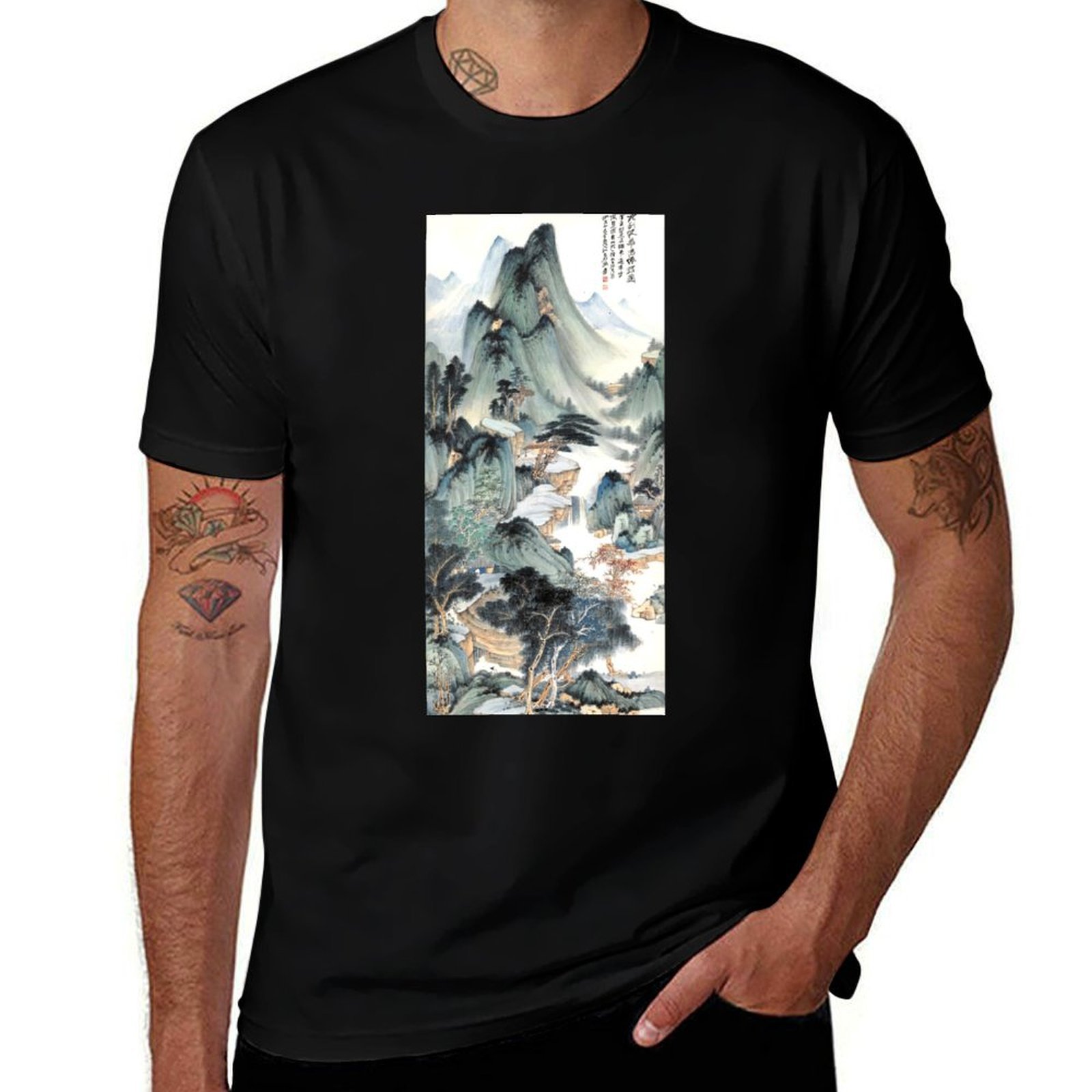 Outdoor Sports Hall - Camiseta Huayang Celestial Hall by Zhang