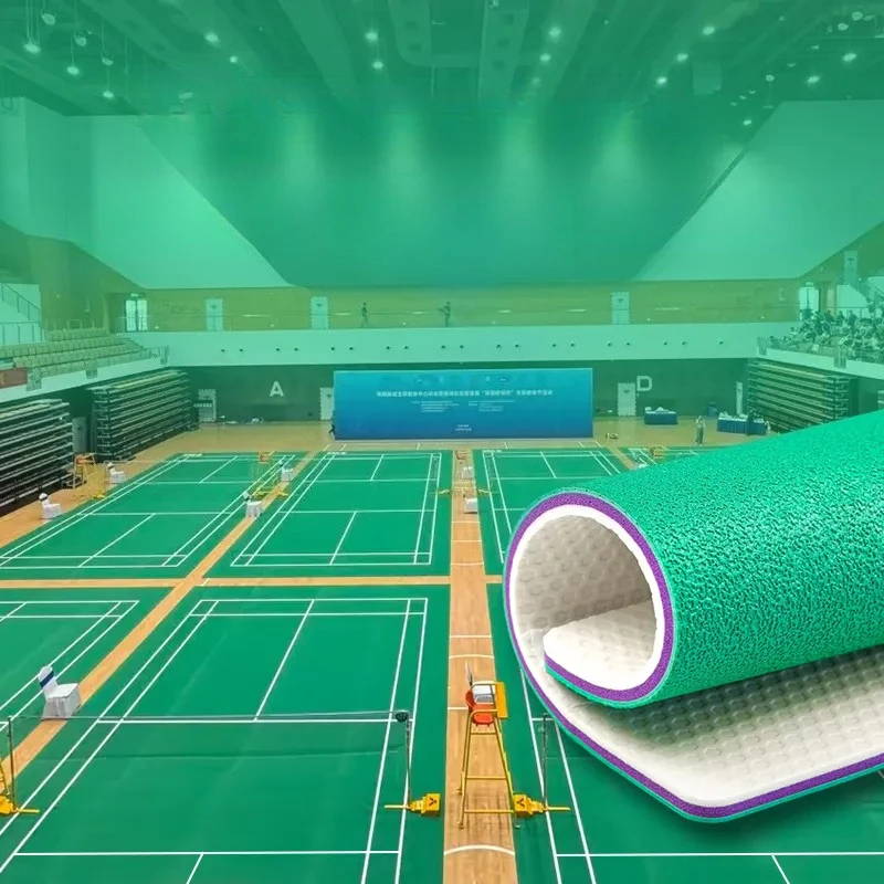 Piso esportivo de plástico PVC - Outdoor Sports Hall avaliação e preço