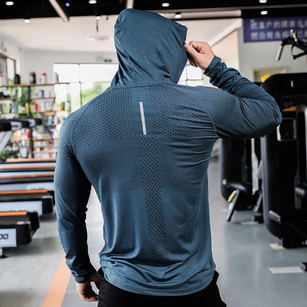 Agasalho de fitness dos homens - Outdoor Sport Hoodie avaliação e preço