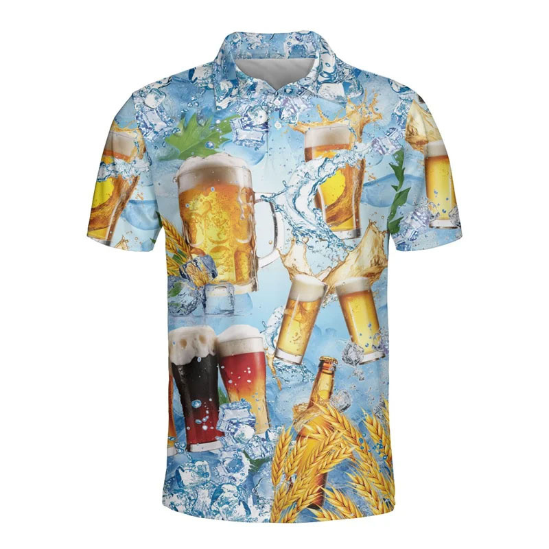 Pólo de cerveja havaiana impre - Polo Shirt Equestrian avaliação e preço