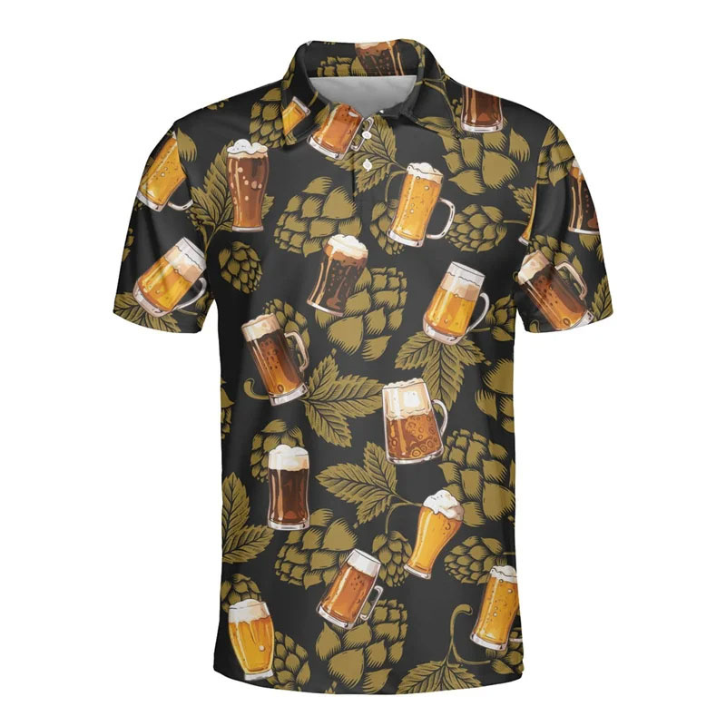 Pólo de cerveja havaiana impre - Polo Shirt Equestrian avaliação e preço