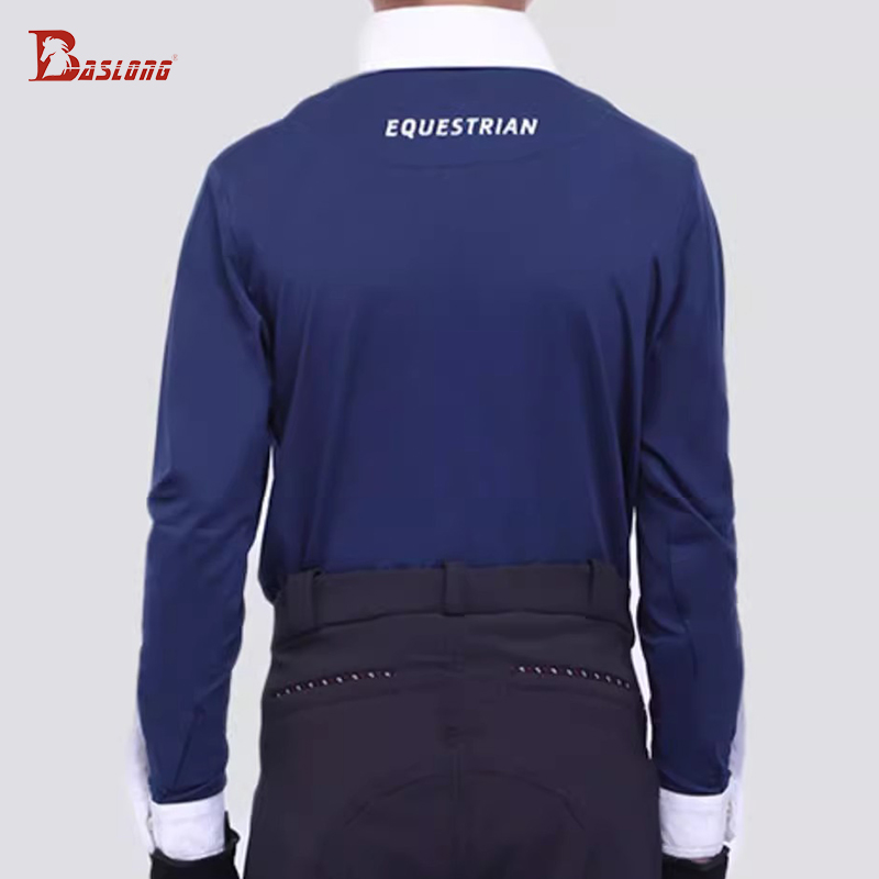 Baslong roupas equestres crian - Polo Shirt Equestrian avaliação e preço