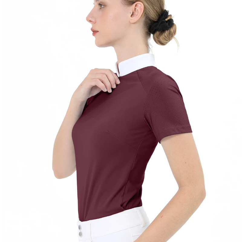 Camiseta Polo Feminina Profiss - Polo Shirt Equestrian avaliação e preço