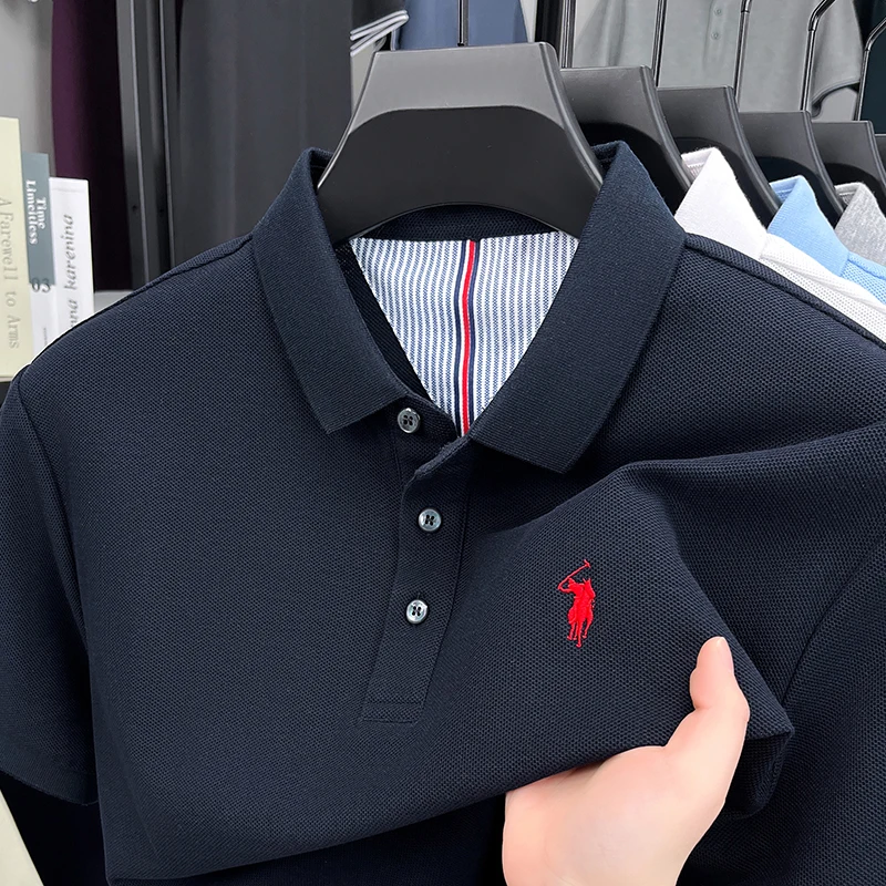 Camisa Polo Masculina 100% Alg - Polo Shirt Equestrian avaliação e preço