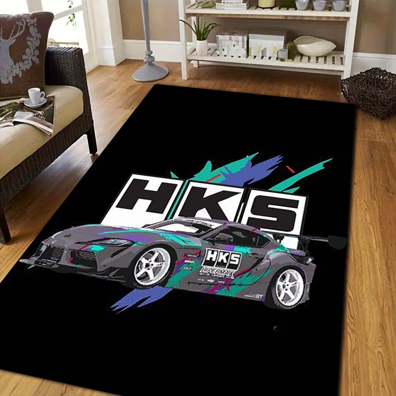 Tapete 3D Racing H-HKS com est - Outdoor Sport Flooring avaliação e preço