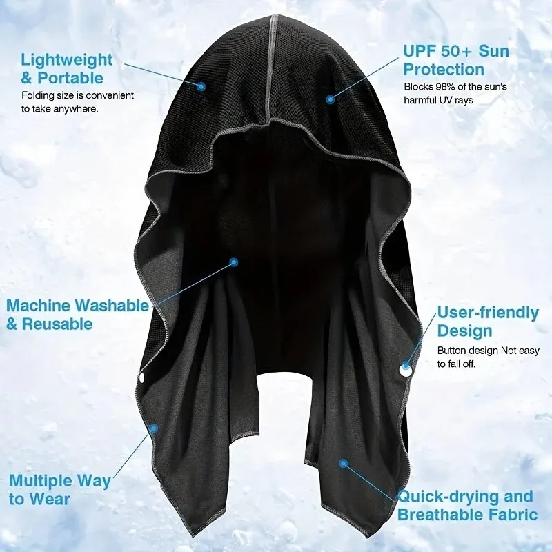 Toalha Refrescante U Cooling H - Outdoor Sport Hoodie avaliação e preço