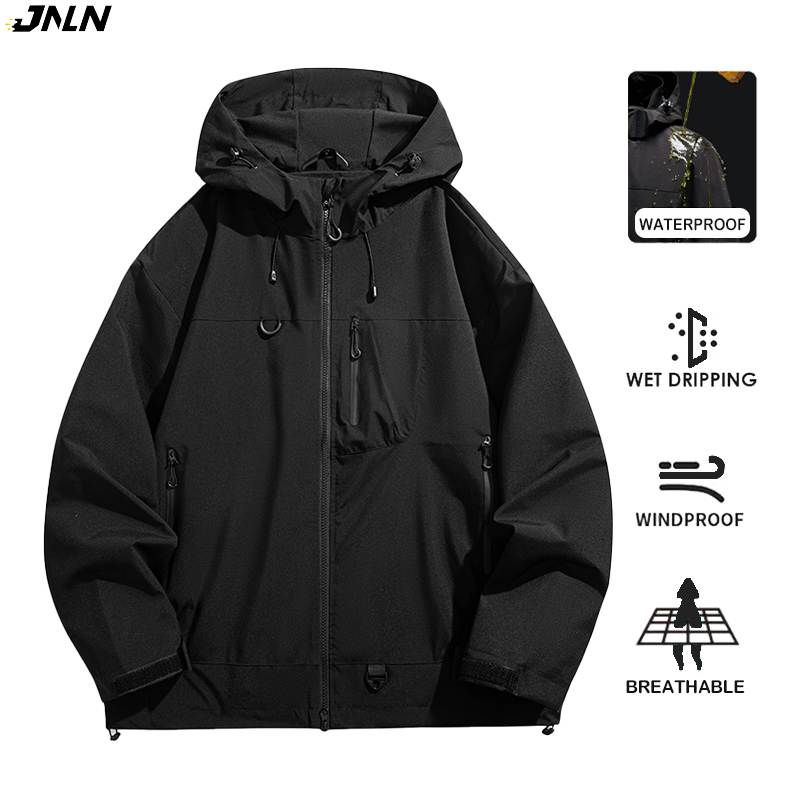 JNLN Unissex Blusão Impermeáve - Outdoor Sport Jacket Men avaliação e preço