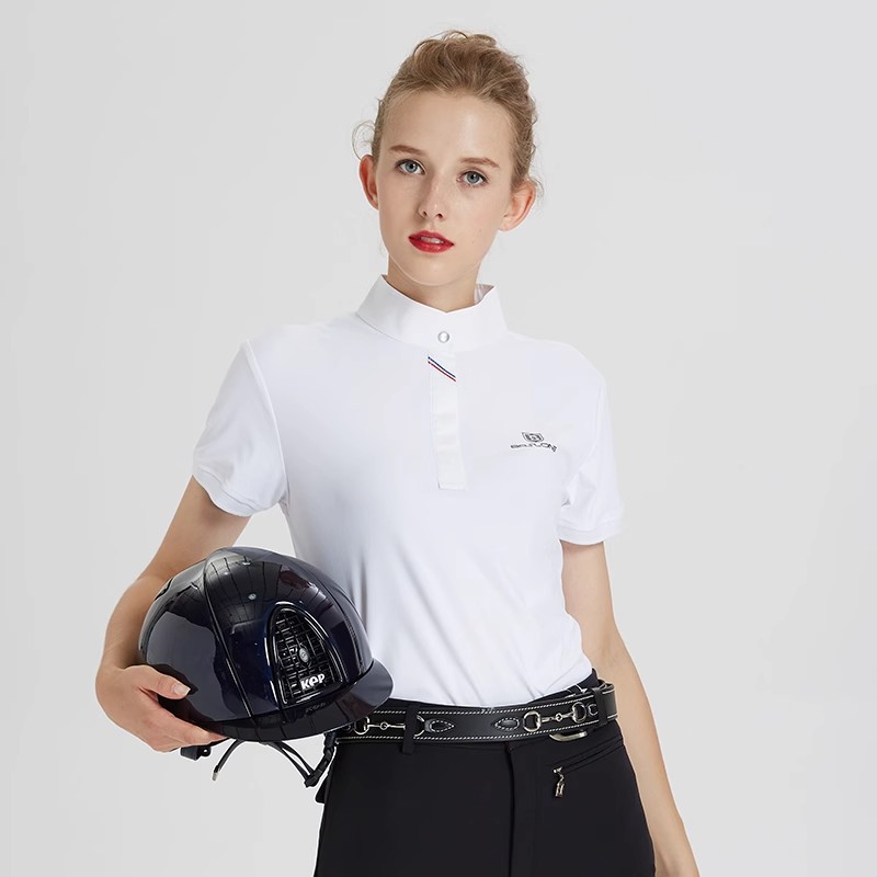 Camiseta Polo Equestre Profiss - Polo Shirt Equestrian avaliação e preço