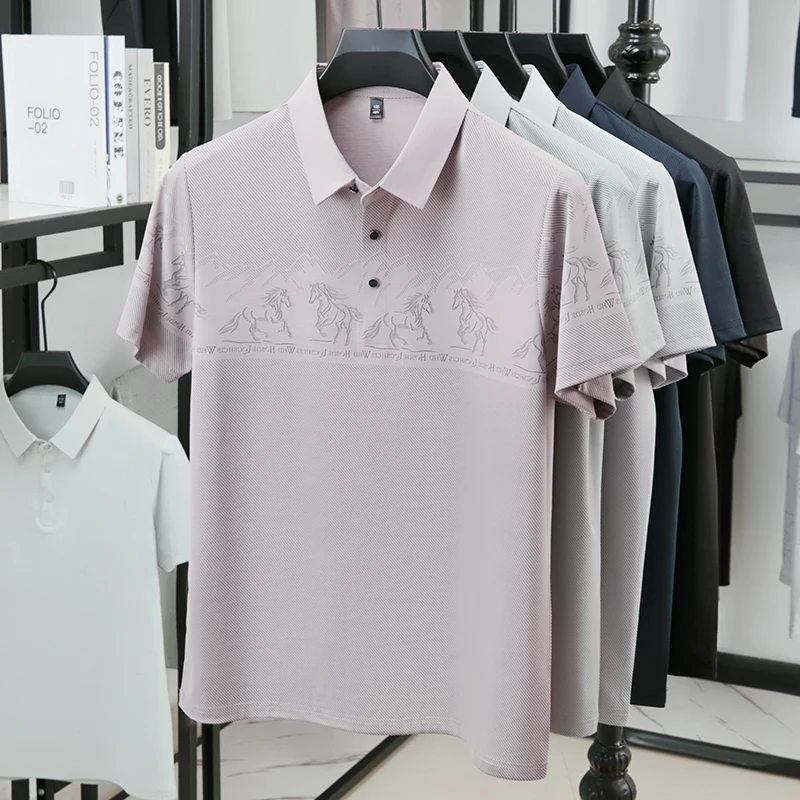 Camisa polo masculina com esta - Polo Shirt Equestrian avaliação e preço