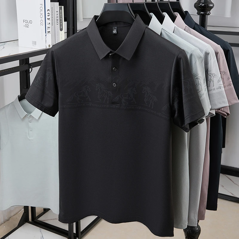Camisa polo masculina com esta - Polo Shirt Equestrian avaliação e preço