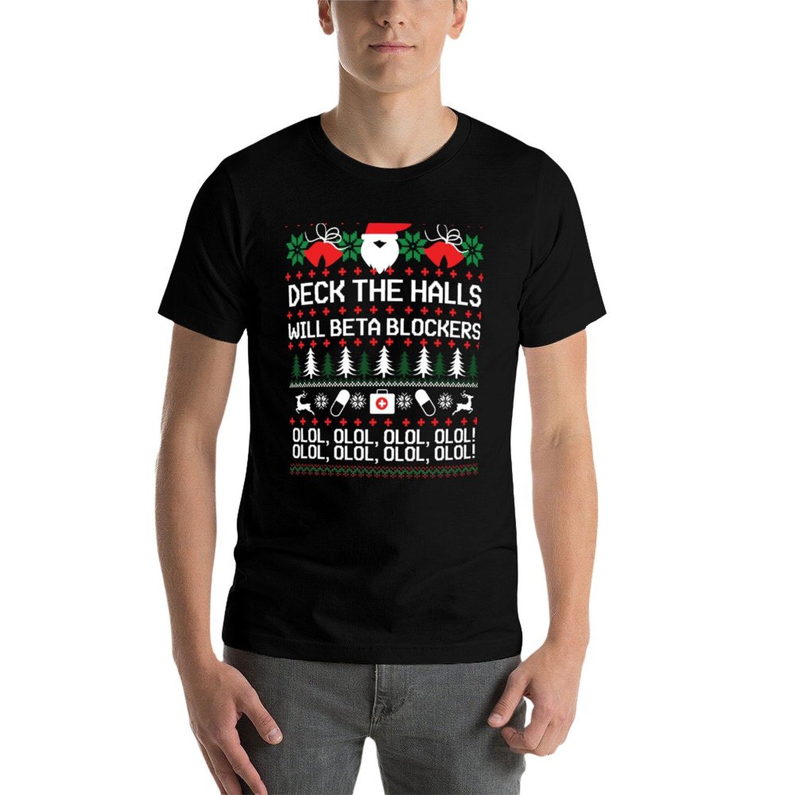 Camiseta de Natal Deck The Hal - Outdoor Sports Hall avaliação e preço