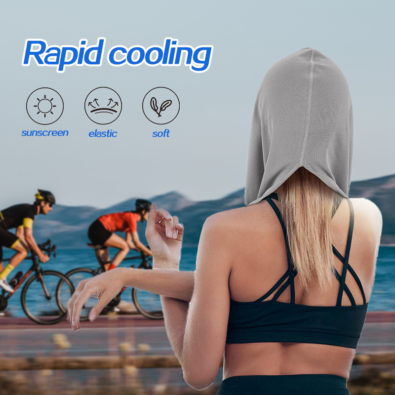 Toalha Refrescante com Capuz - - Outdoor Sport Hoodie avaliação e preço