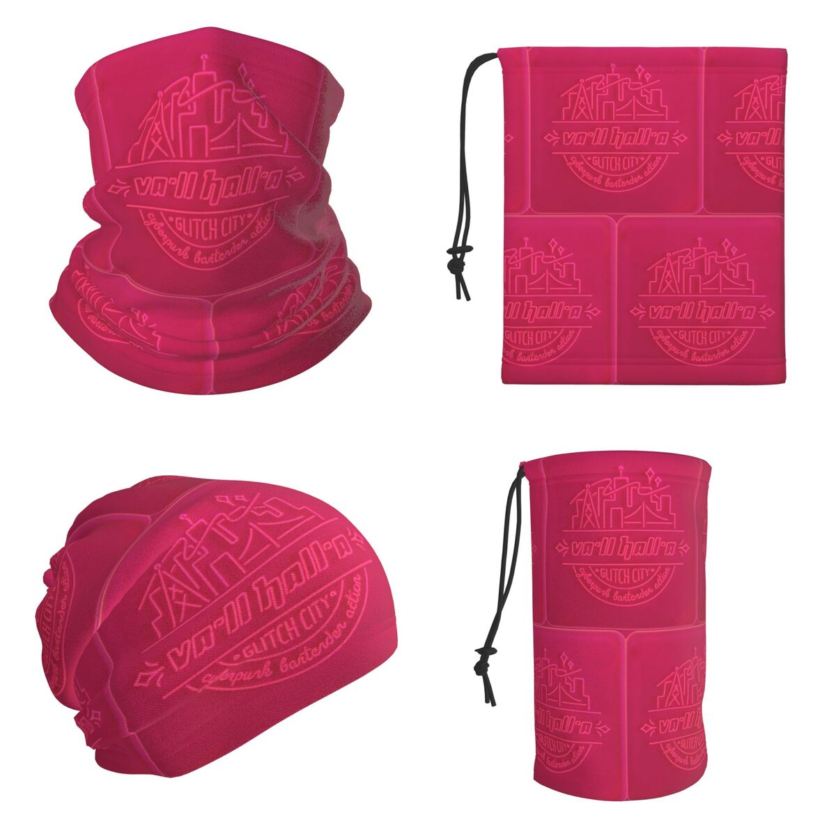 Bandana com logo VA-11 Hall-A, - Outdoor Sports Hall avaliação e preço